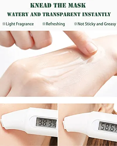 20 PCS Korean Collagen Firming Mask, Collagen Moisturizing Hydrating Face Mask, Anti-Aging Firming Face Mask Skin Care, Portable Wash-Free Sleeping Facial Mask Skin Care Products for Women and Men