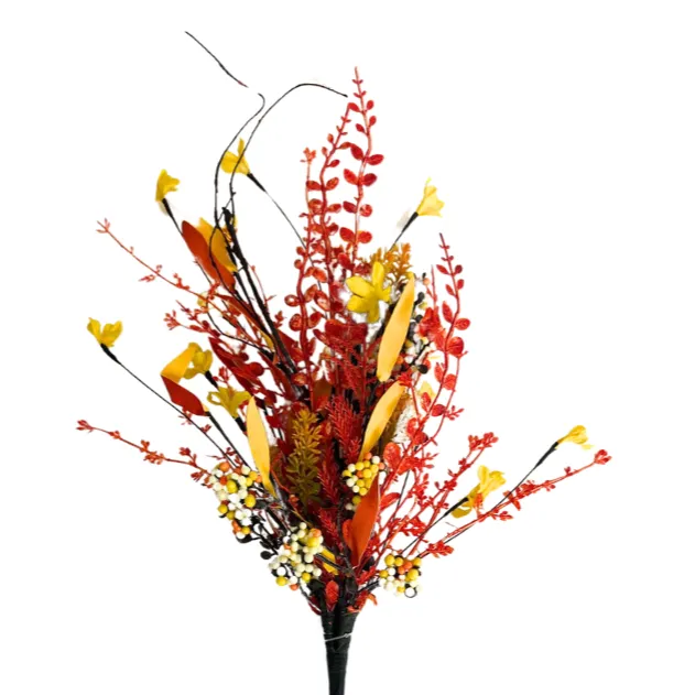 24" Mixed Halloween Spray 63526-CandyCorn