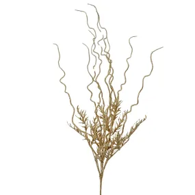 38" Gold Christmas Willow Spray 84526-Gold