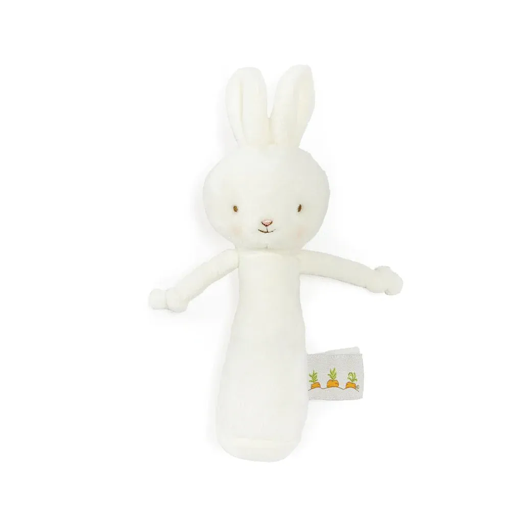 Bunnies by the Bay Friendly Chime White Bunny Rattle