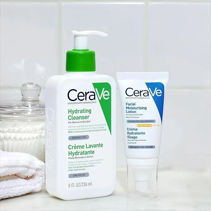CeraVe AM Facial Moisturising SPF30 Lotion (52ml)