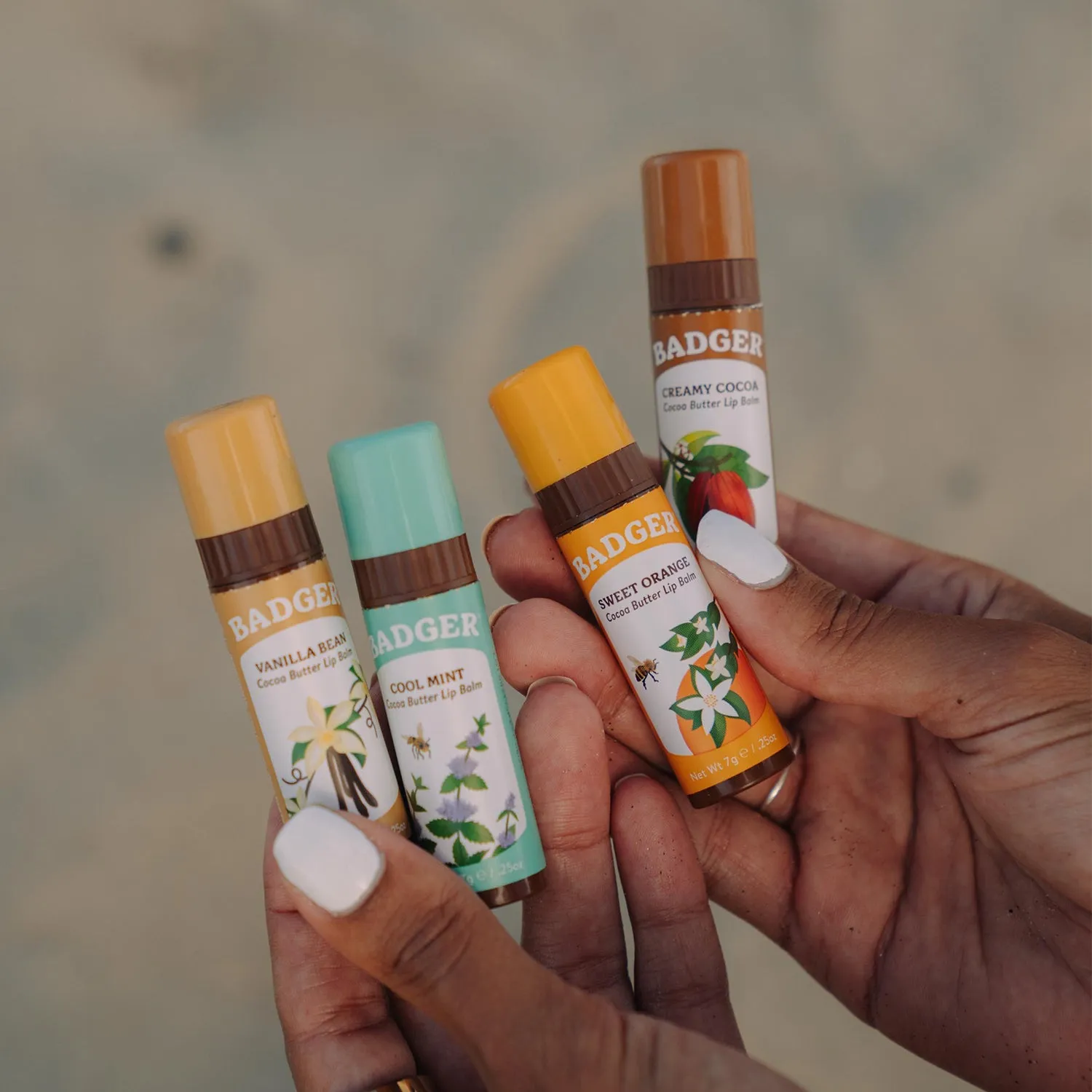 Cocoa Butter Lip Balm Gift 4-Pack
