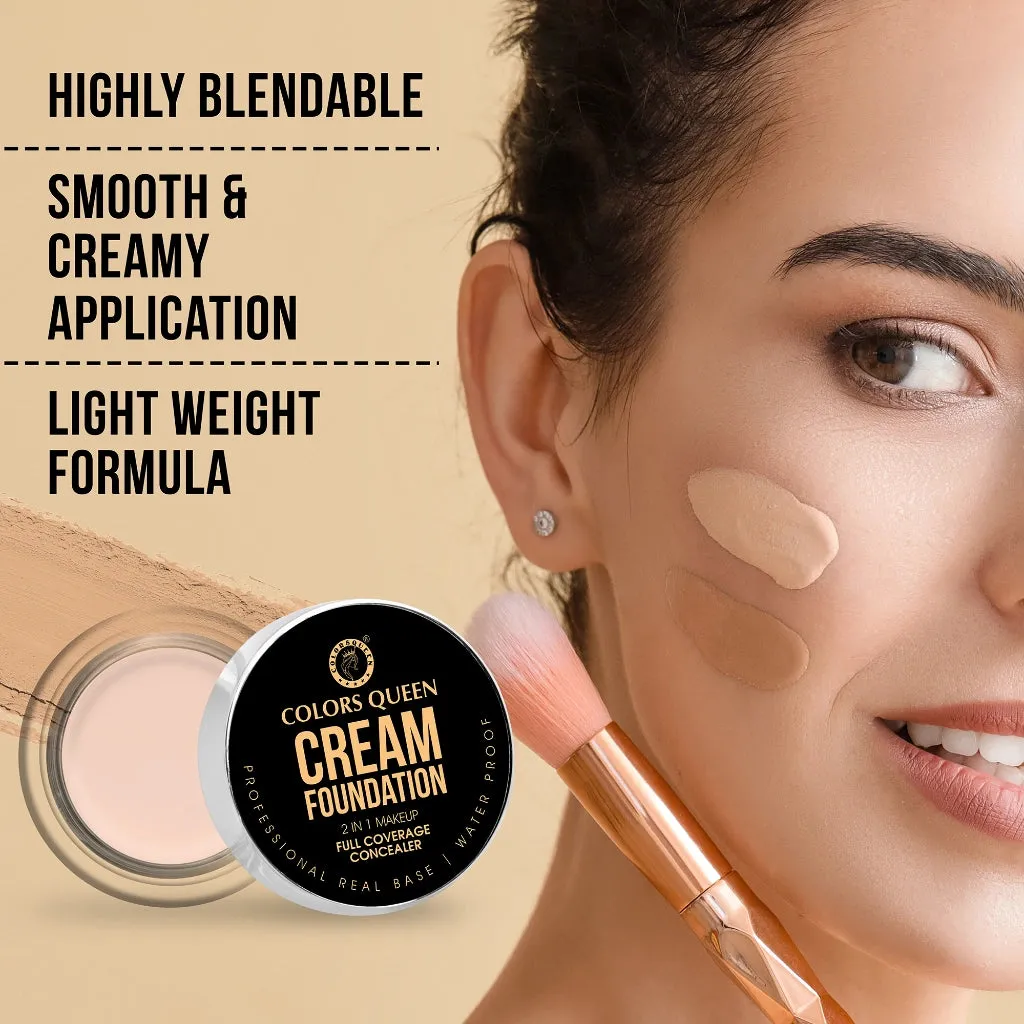Colors Queen 2 in 1 Foundation & Concealer