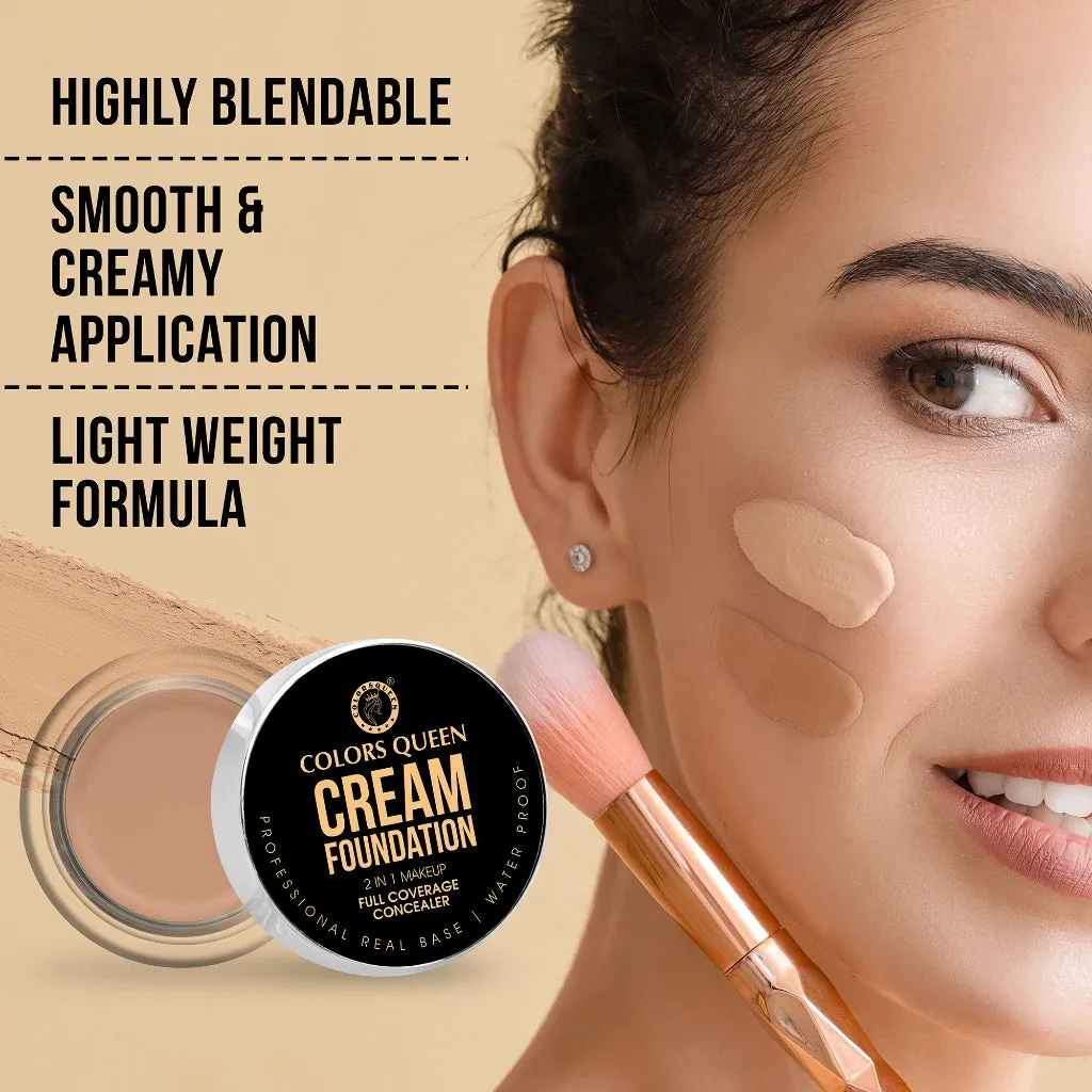 Colors Queen 2 in 1 Foundation & Concealer