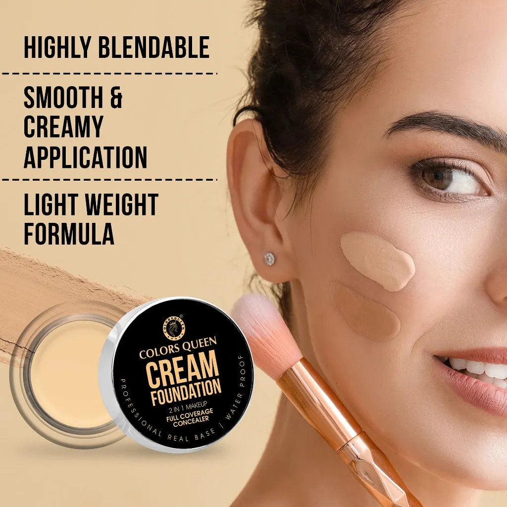 Colors Queen 2 in 1 Foundation & Concealer