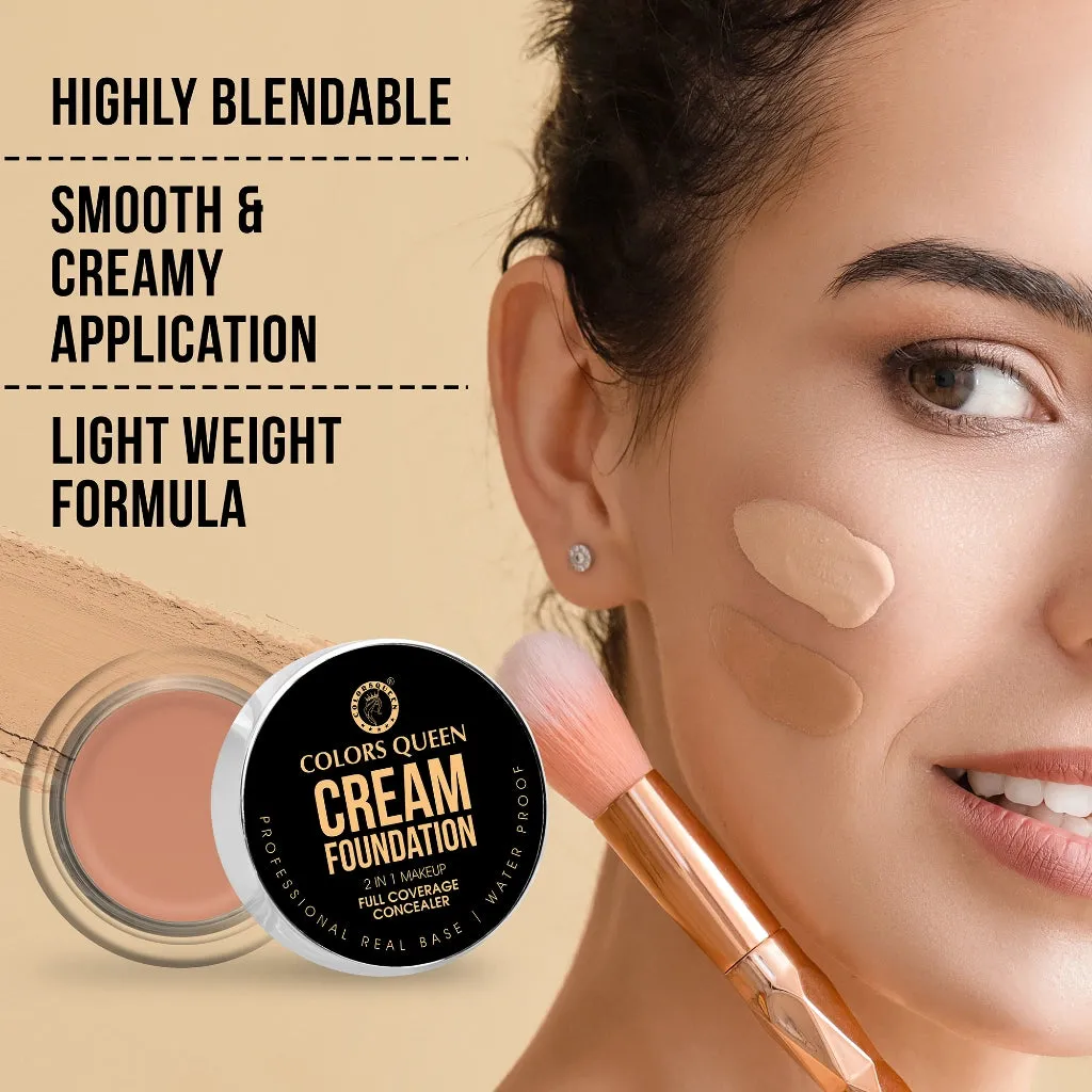 Colors Queen 2 in 1 Foundation & Concealer