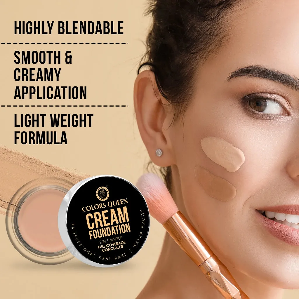 Colors Queen 2 in 1 Foundation & Concealer