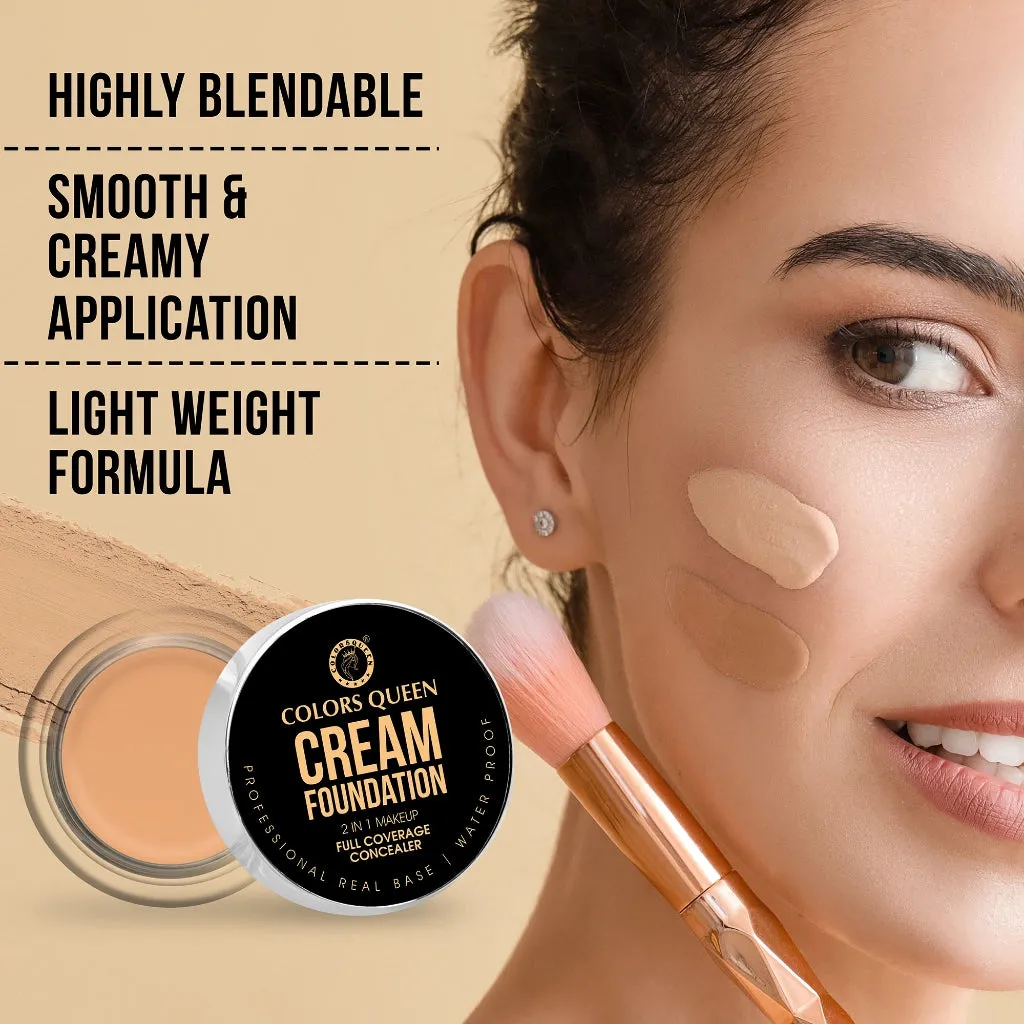 Colors Queen 2 in 1 Foundation & Concealer