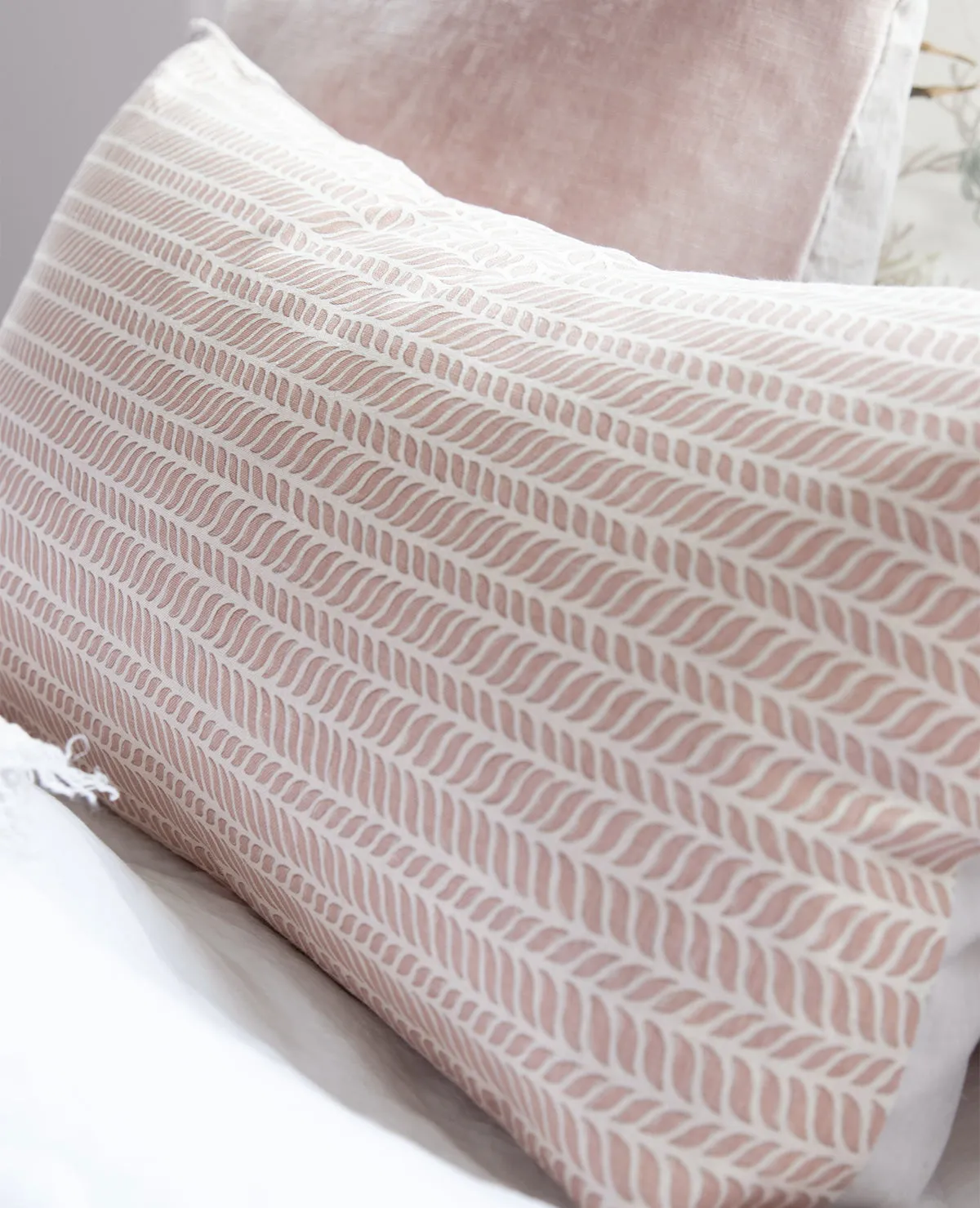 Delphine Blush Cushion - 2 LEFT