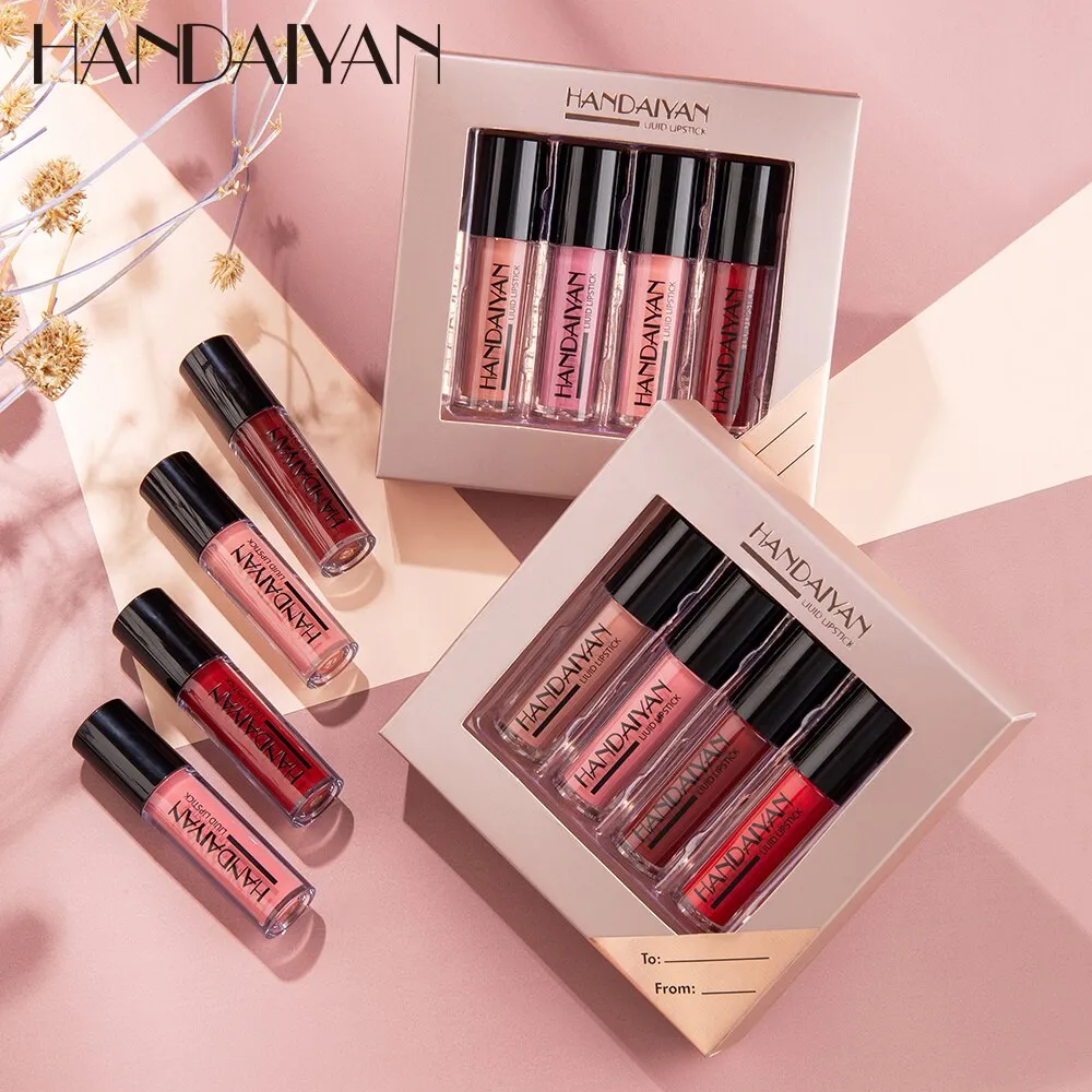 HANDAIYAN Matt Lip Gloss Set