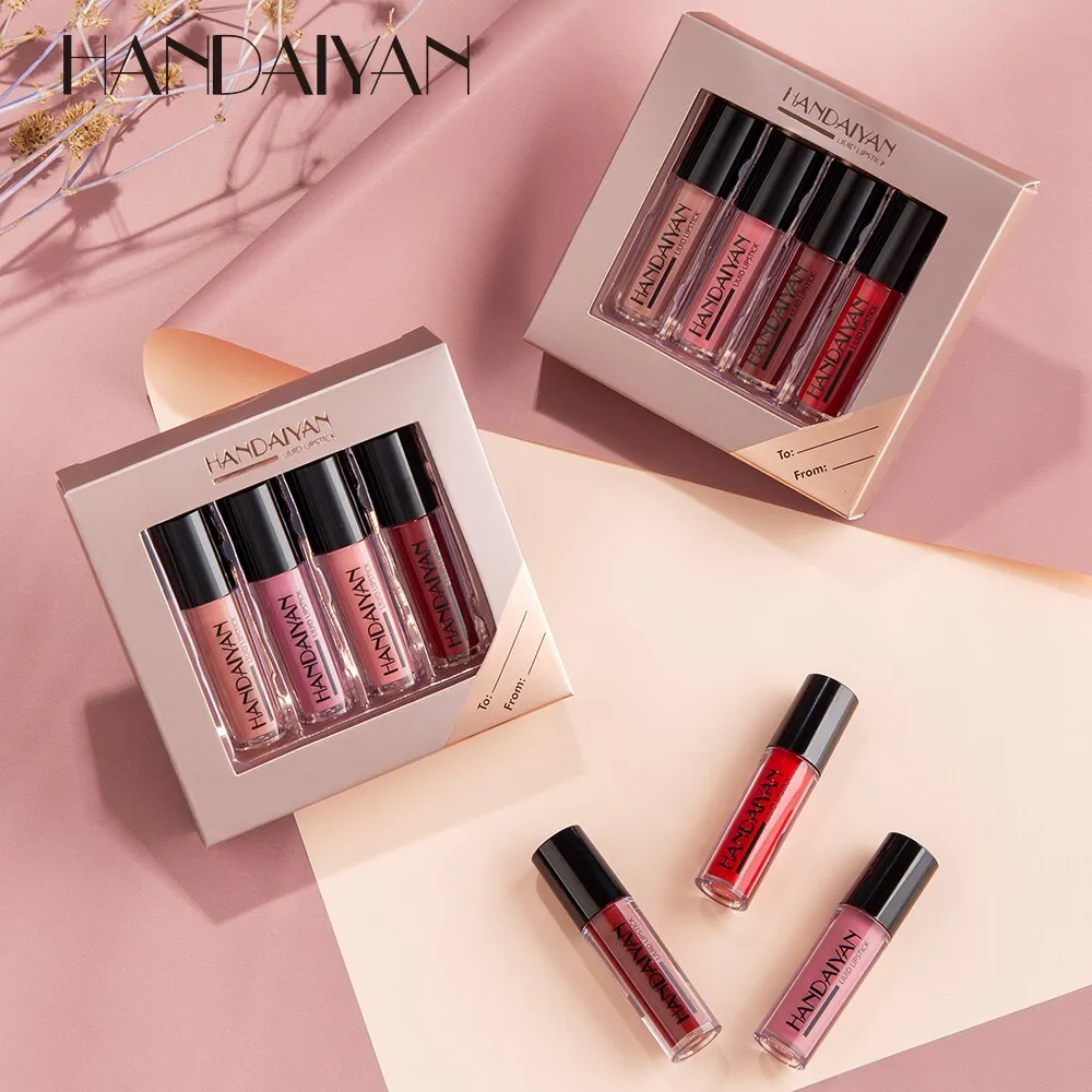 HANDAIYAN Matt Lip Gloss Set