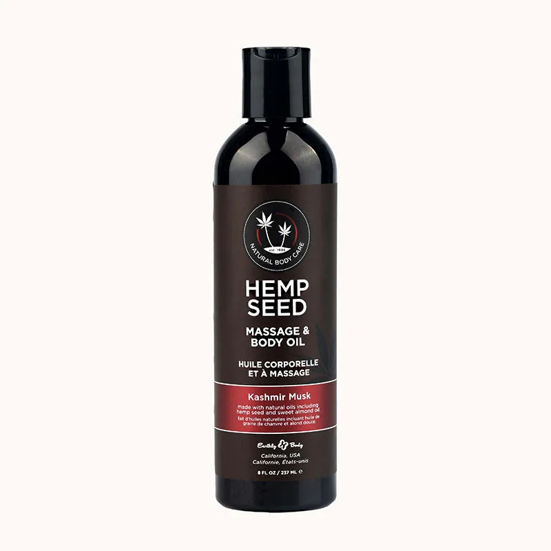Hemp Seed Massage & Body Oil Kashmir Musk 237ml