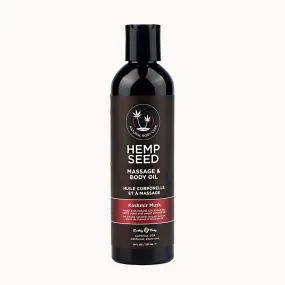 Hemp Seed Massage & Body Oil Kashmir Musk 237ml