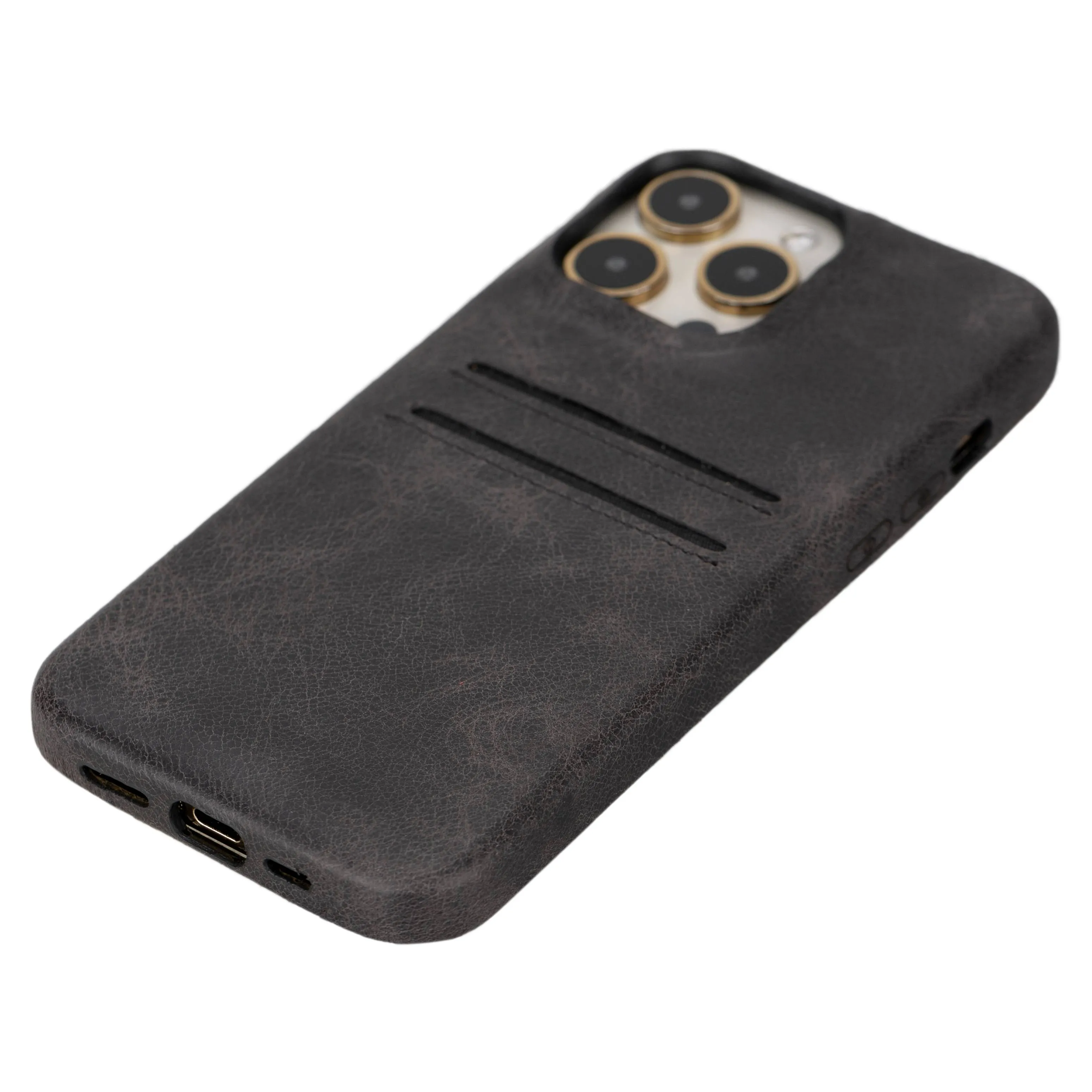 iPhone 16 Pro Max Leather Snap-on wallet case
