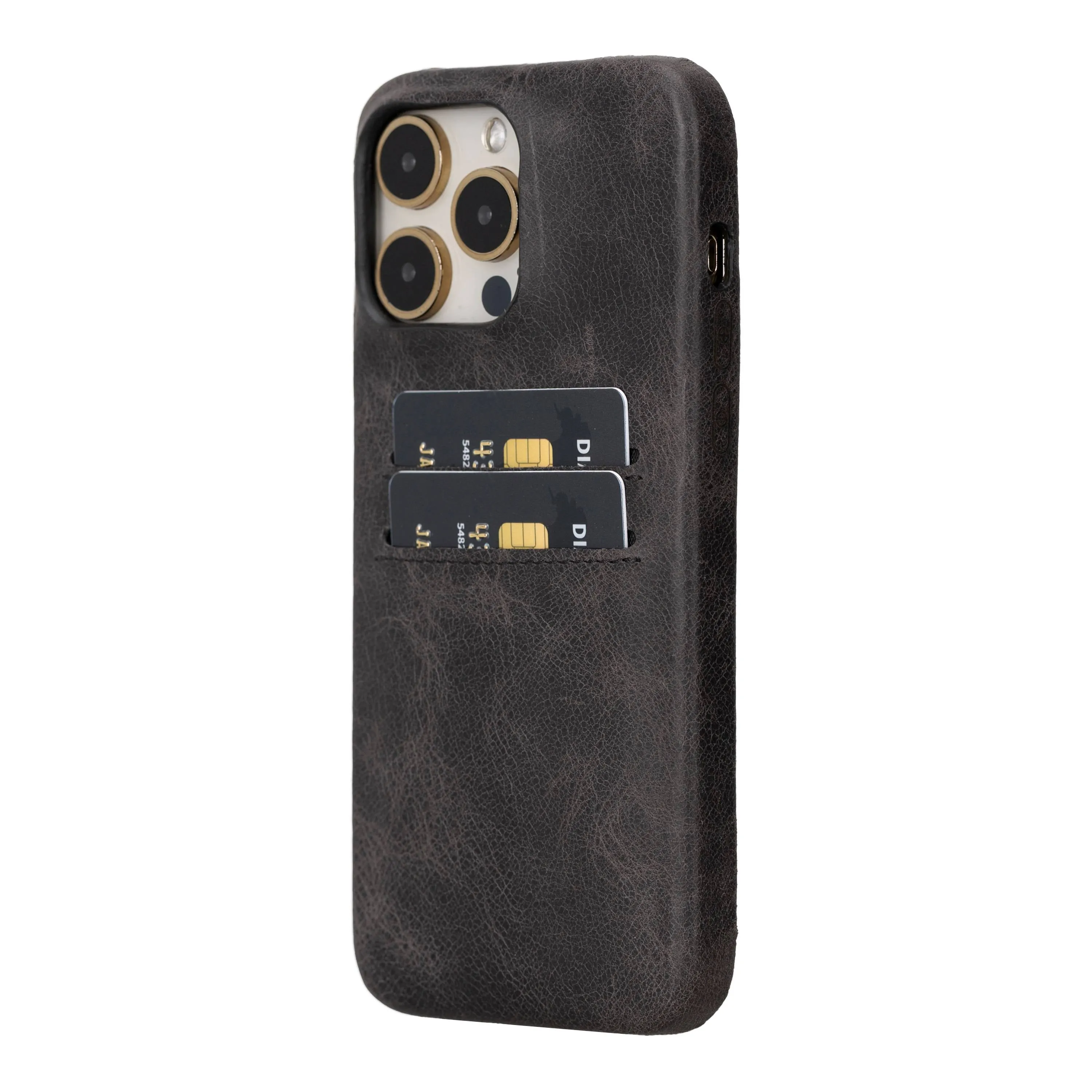 iPhone 16 Pro Max Leather Snap-on wallet case