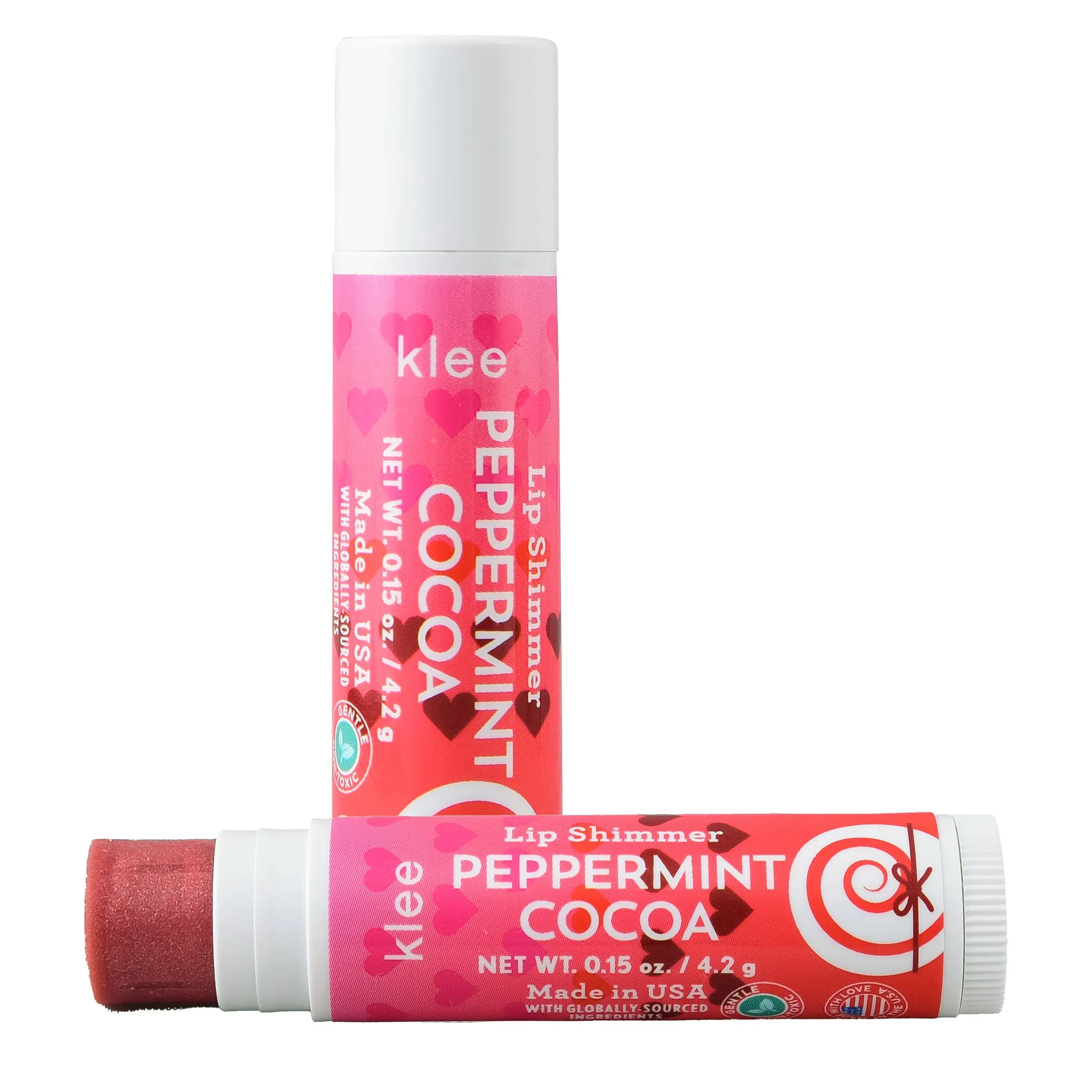 KLE Garland Pop Holiday Blush and Lip Shimmer Set