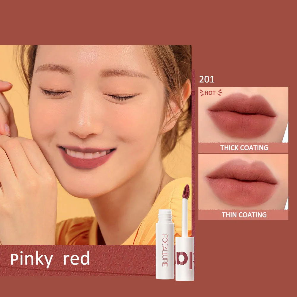 Lipstick Set 2 Pcs, Velvet Blurred Effect Matte Lipstick, 1 Pcs Face Blusher Long-lasting Natural Makeup