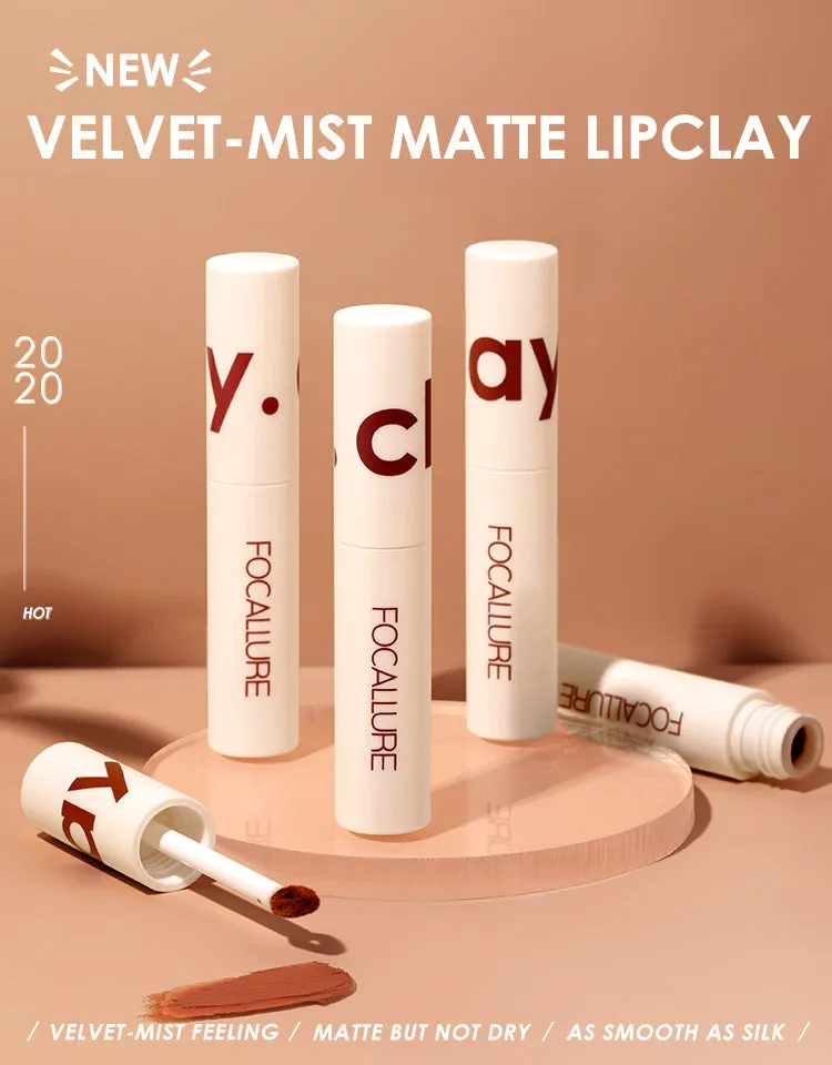 Lipstick Set 2 Pcs, Velvet Blurred Effect Matte Lipstick, 1 Pcs Face Blusher Long-lasting Natural Makeup
