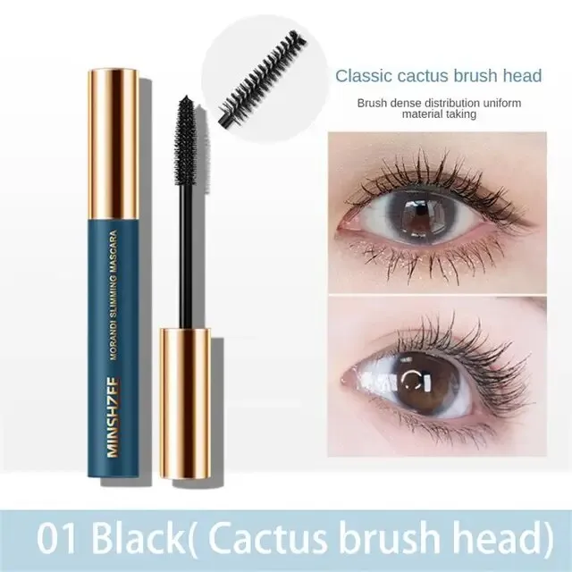 Mascara waterproof non-smudge women's curly and long eyelash primer