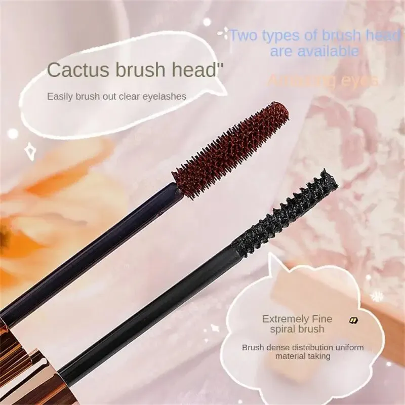 Mascara waterproof non-smudge women's curly and long eyelash primer
