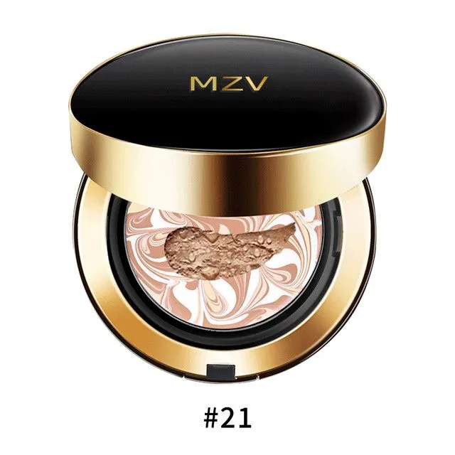 MZV Foundation Air Cushion Cream with Replacement Full Cover Oil Control Waterproof Face Base Makeup Banzou Concealer