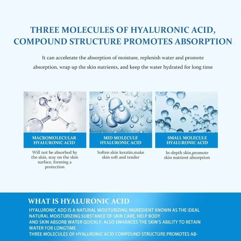 Okeny's Hyaluronic Acid Face Serum - 15ml Moisturizing Elixir for Anti Aging & Skin Firming