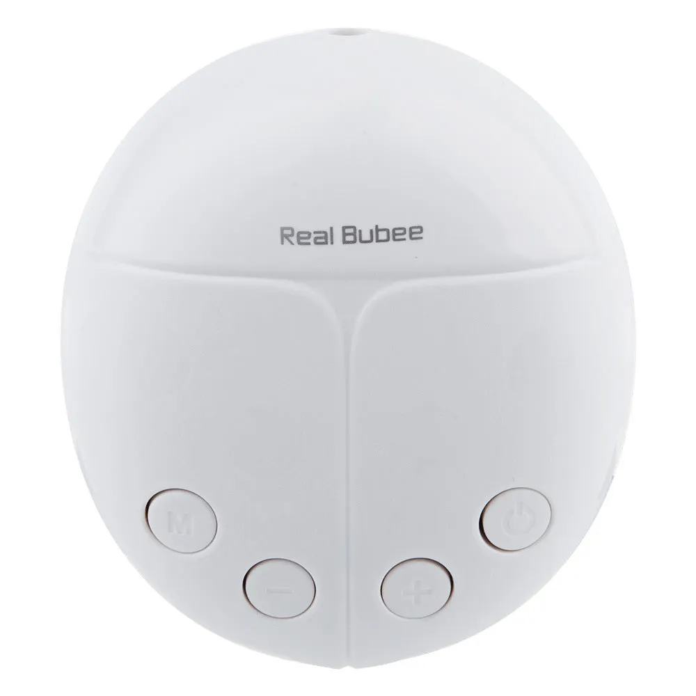 RealBubee Powerful Double Intelligent Microcomputer USB Electric Breast With Milk Bottle Cold Heat Pad Nipple