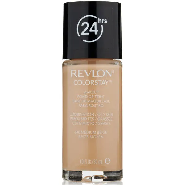 REVLON - ColorStay Makeup for Combination/Oily Skin 240 Medium Beige - 1 fl. oz. (30 ml)