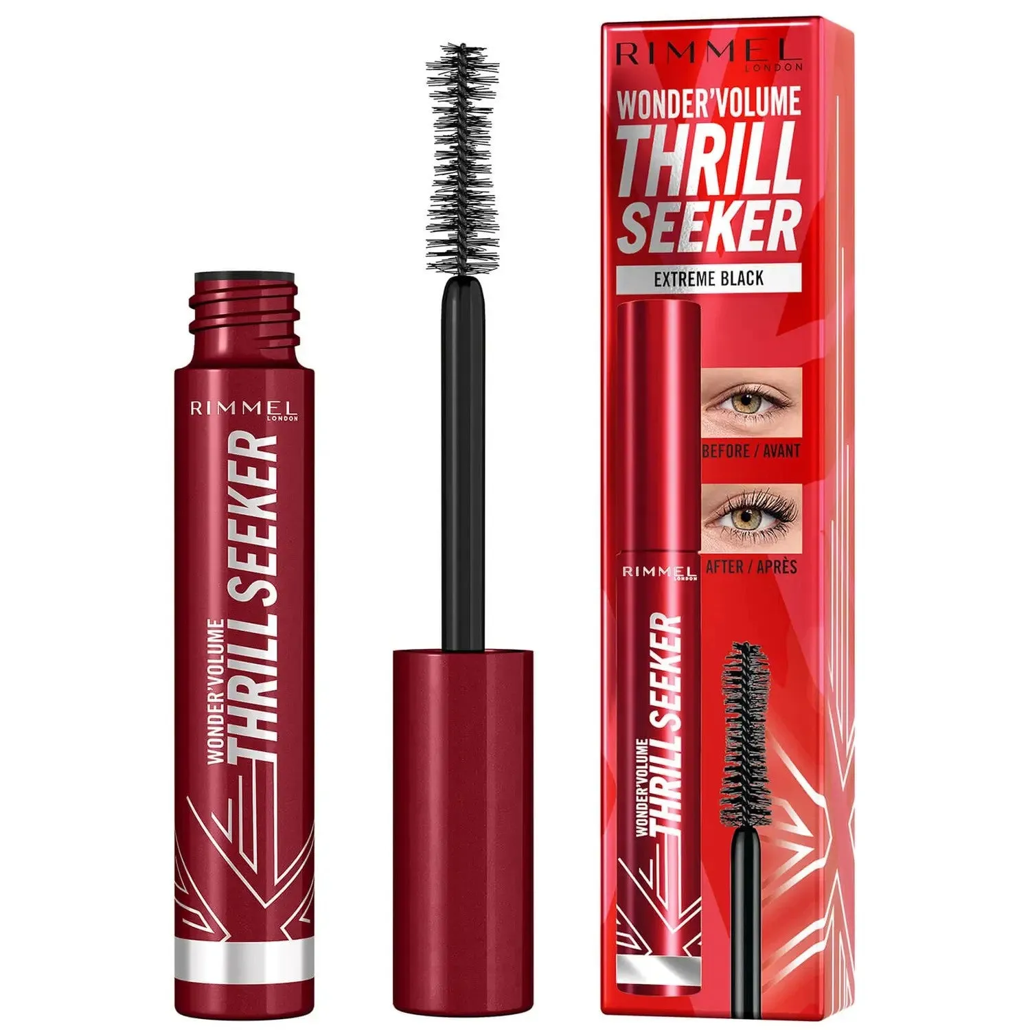 Rimmel Volume Thrill Seeker Waterproof Mascara Black 8ml