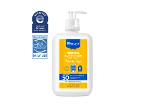 SPF 50 Mineral Sunscreen Lotion Family Size (11 oz pump)