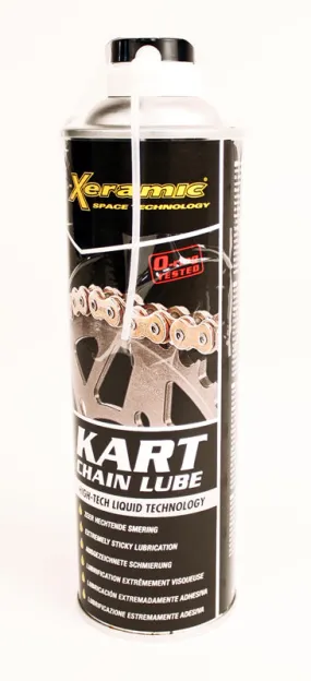 Xeramic Synthetic Kart Chain Oil Spray - 12 Bottle Case